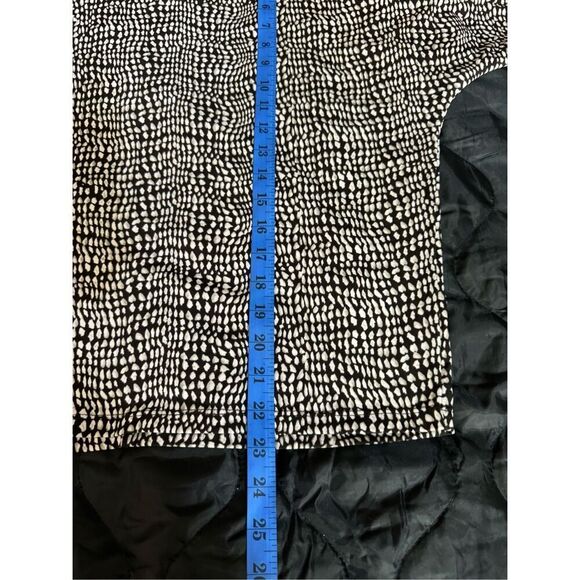 Easywear by Chicos Top Womens Size 1 Brown White Wavy Mazy Ballina Pullover NWT - Picture 6 of 9